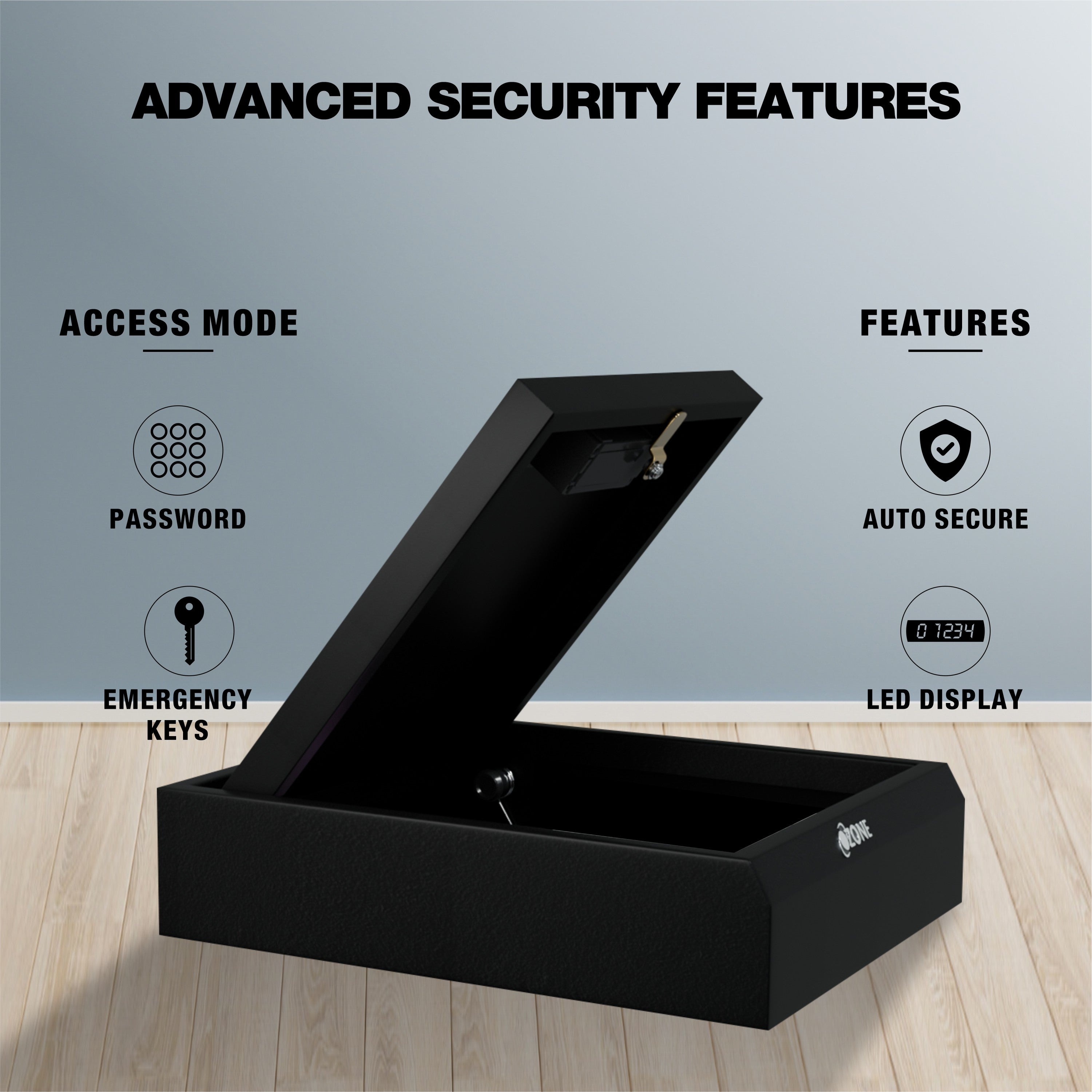 Ozone 2.28 Litres Digital Safe Locker