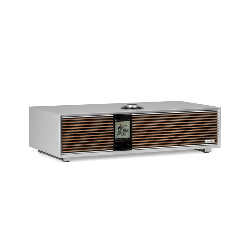 #Color_ Soft grey with
Walnut grille