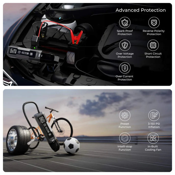 Car Vacuum Cleaner XECH Supervac with Powerful Suction