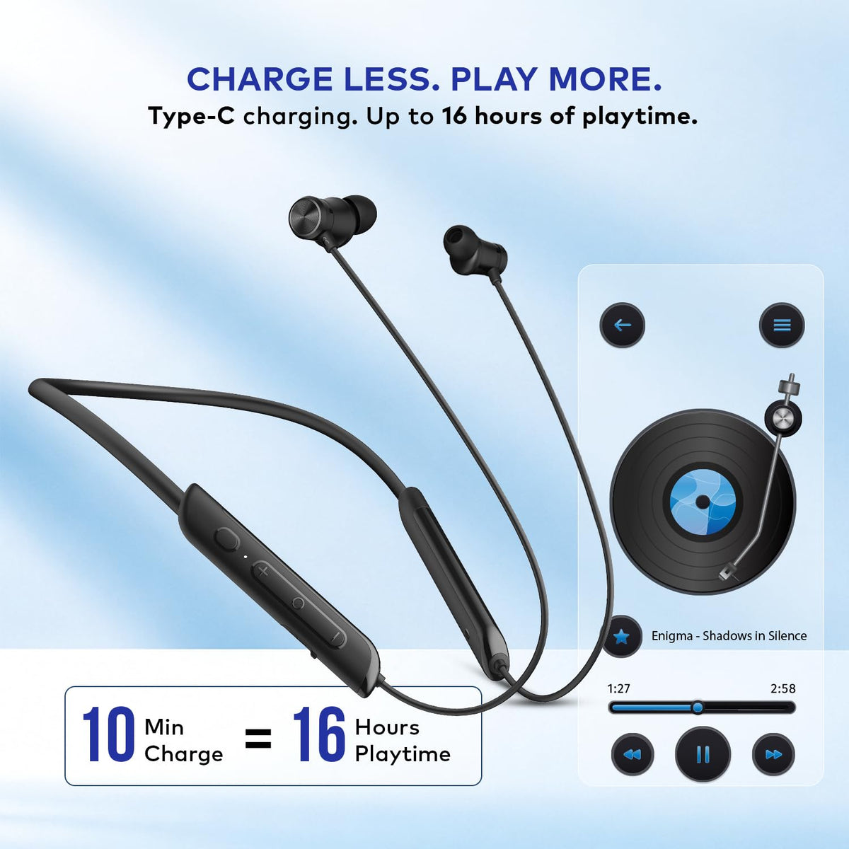 itel Roar 65 IEB 65 Wireless Earphones Vijay Telecom