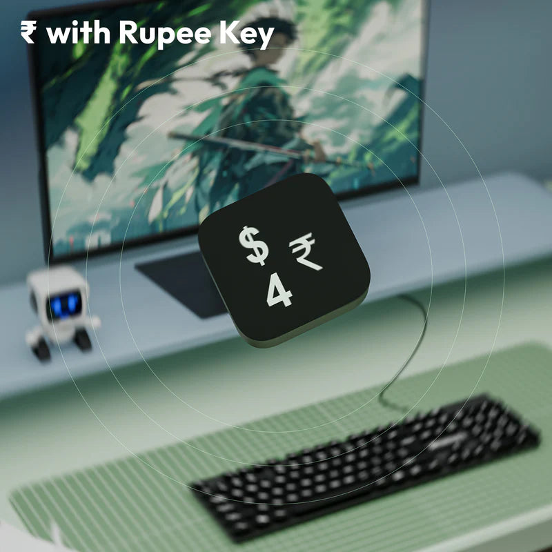 Zebronics K03 USB keyboard UV coated keys and plug and play connectivity