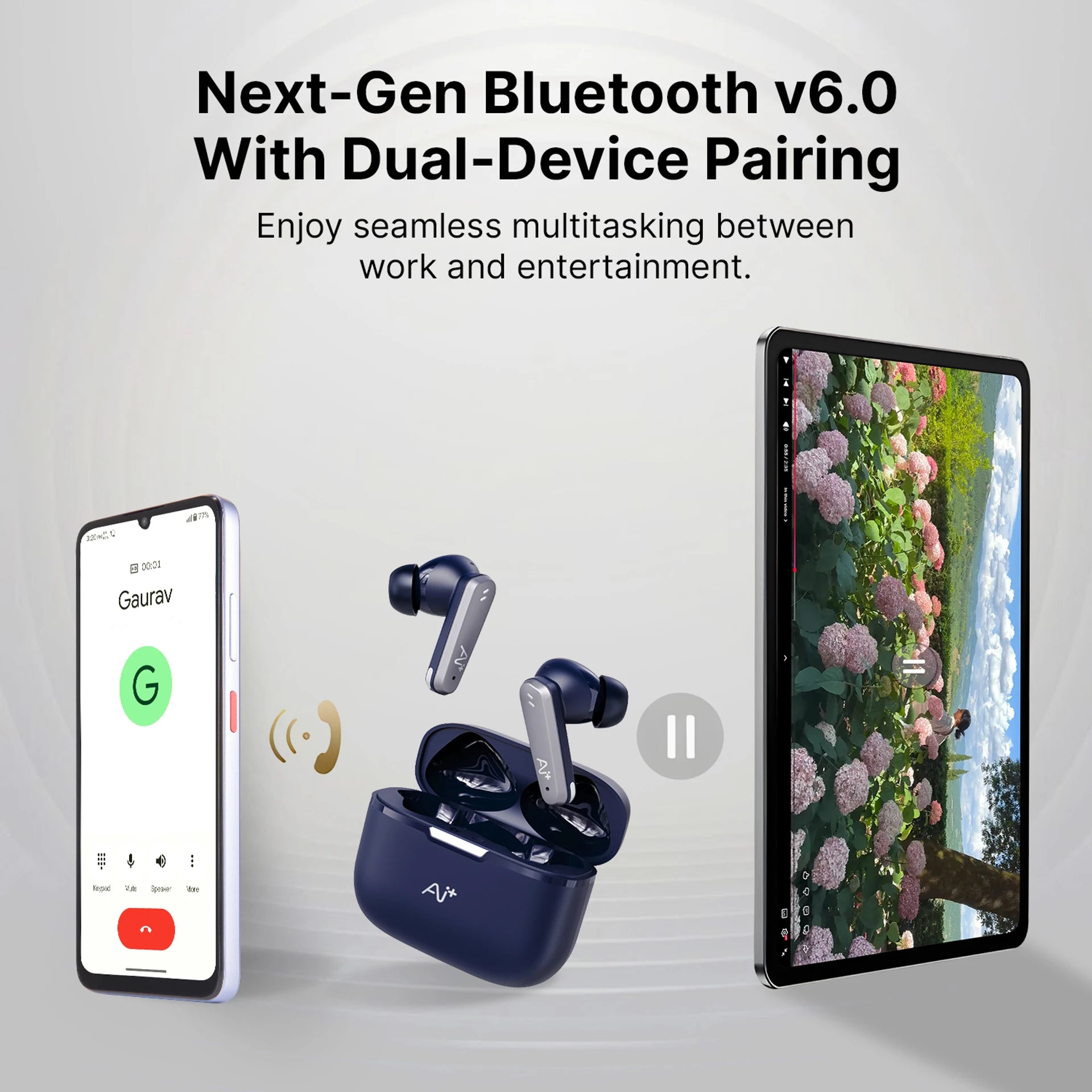 AI+ NovaPods Pro ANC TWS Earbuds