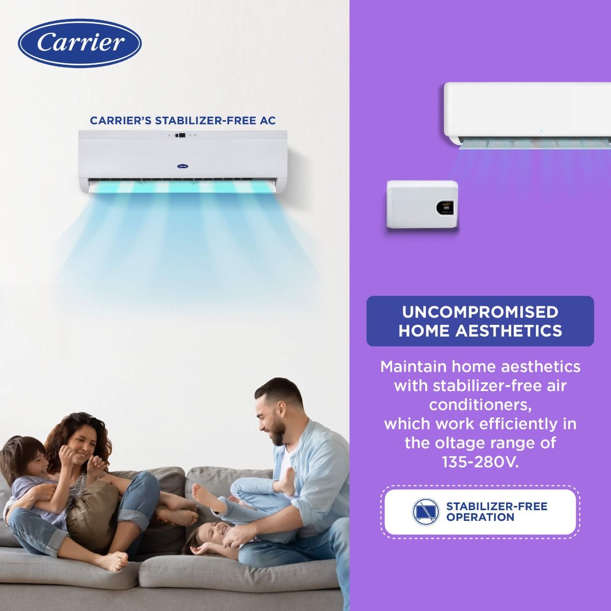 24K DURAWHITE Ex R32 SPLIT AC_CAS24DH3R33F0