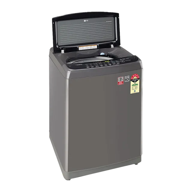 LG 8Kg Top Load Washing Machine- Smart Inverter Motor- Middle Black T80SPMB1Z