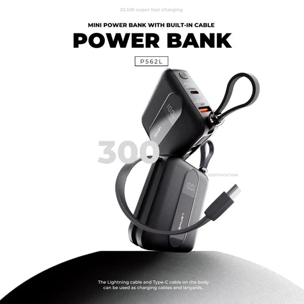 LENYES P562L 10000mAh Mini Power Bank