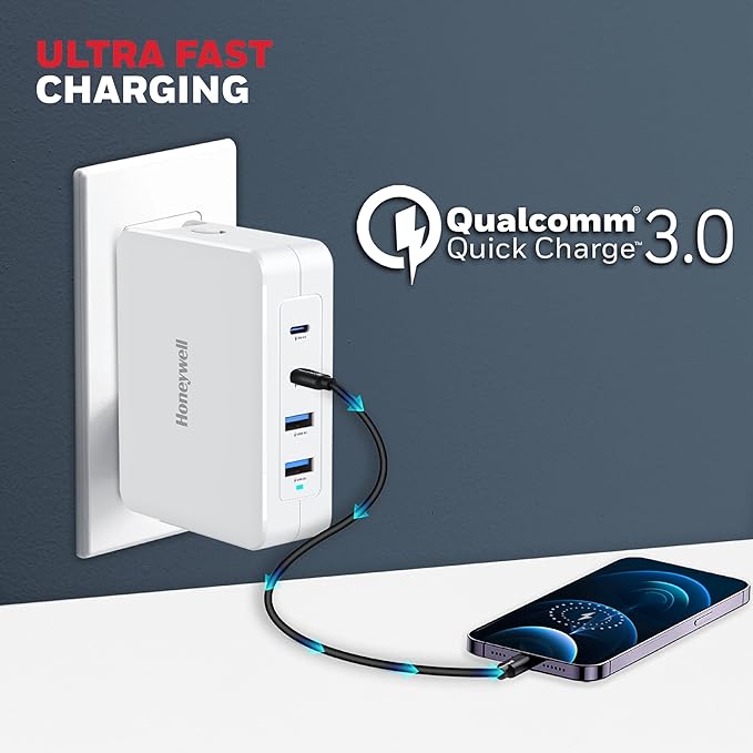 HC000050/CHG/GAN/WHT/140W Honeywell Zest Charger GaN