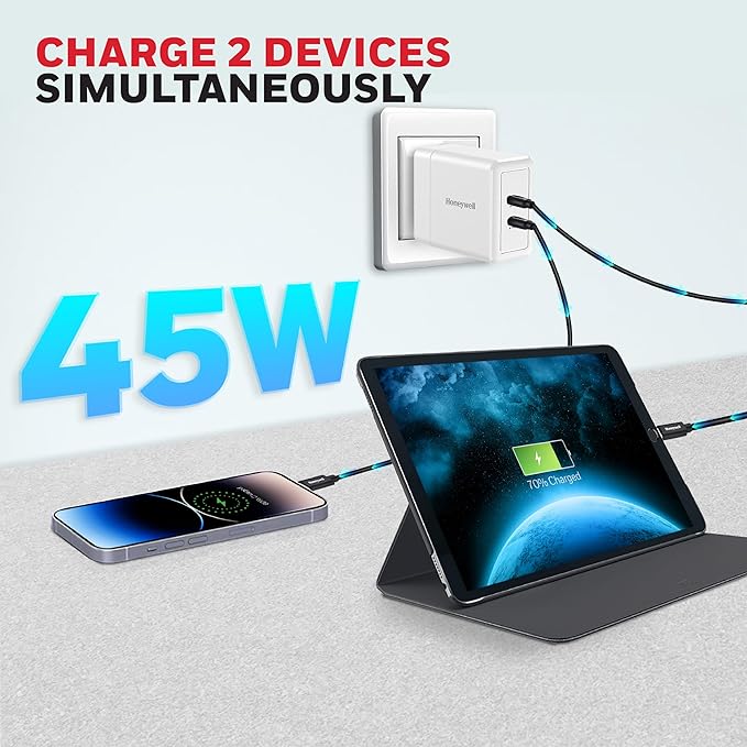 Honeywell Zest Charger GaN 45W