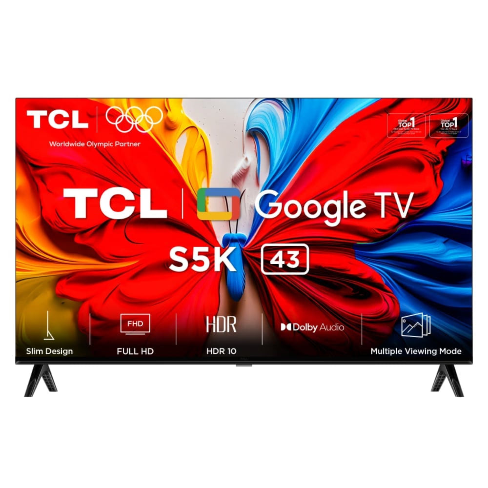 TCL 43S5K 43 Inch Full HD QLED Google TV