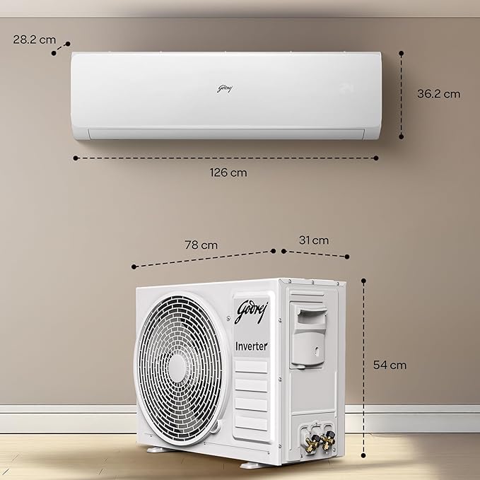 #Godrej Split Inverter AC