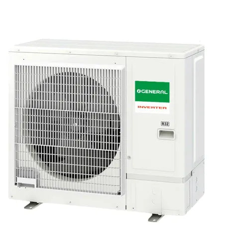 O'General Buta 1.5 Ton 3 Star AC Split outdoor unit with efficient cooling technology.