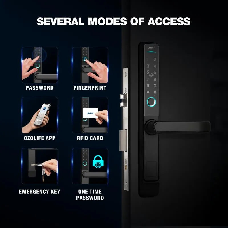 Narrow Style Fingerprint Lock