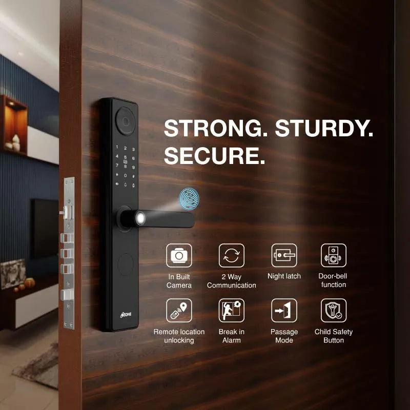 Rose Gold Smart Wi-Fi External Lock