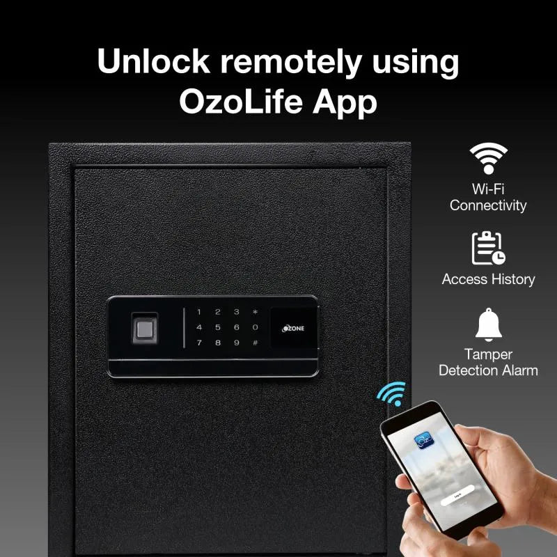 Ozone 40 Litres Wi-Fi Safe Locker