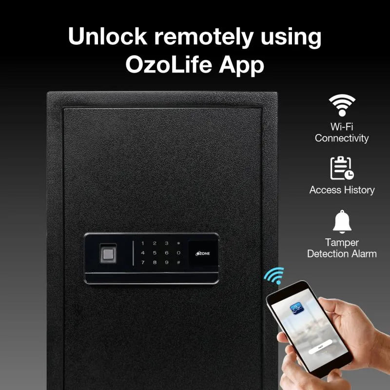 Ozone 55 Litres Wi-Fi Safe Locker