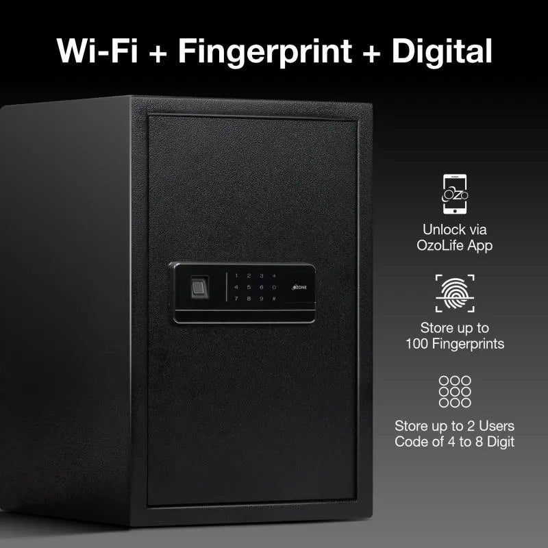 Ozone 55 Litres Wi-Fi Safe Locker