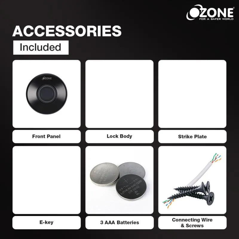 Black Furniture Lock