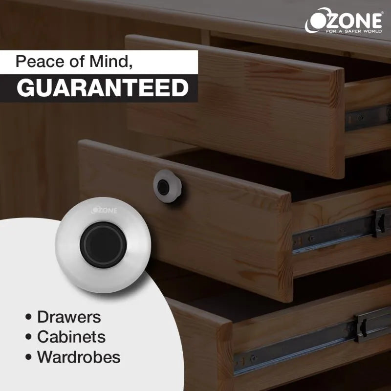 Satin Nickel Furniture Lock