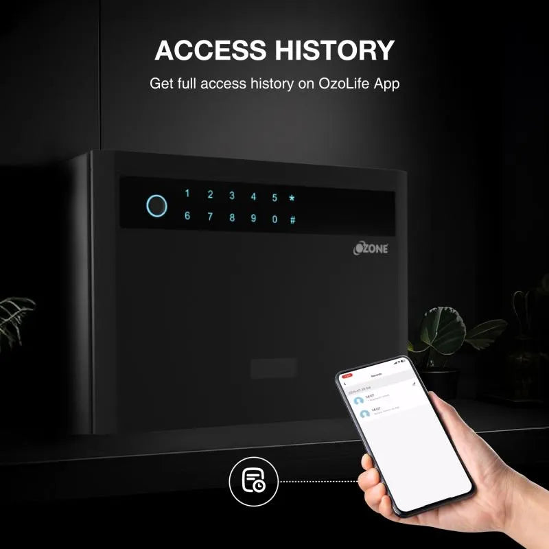 Ozone 20 Litres Wi-Fi Safe Locker