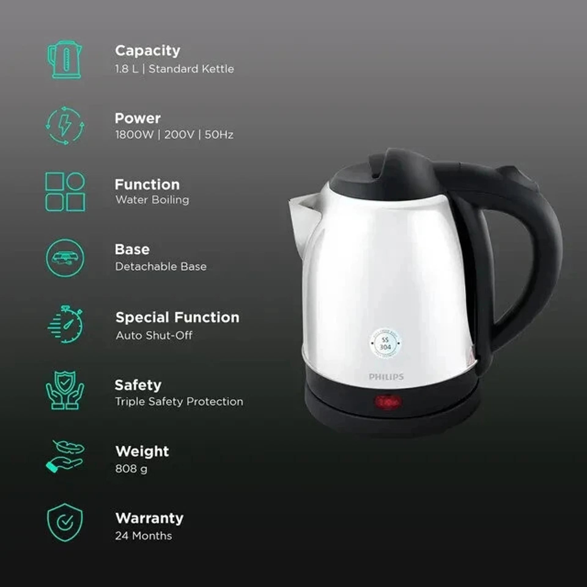 Philips electric kettle