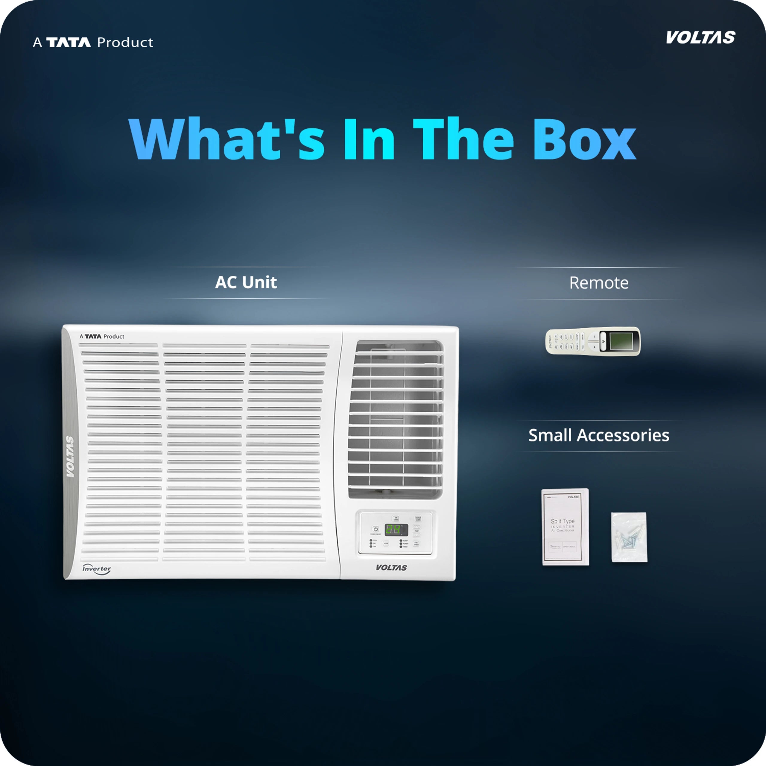 Voltas 1.5 Ton 2 Star Fixed Speed Window AC Vectra Series