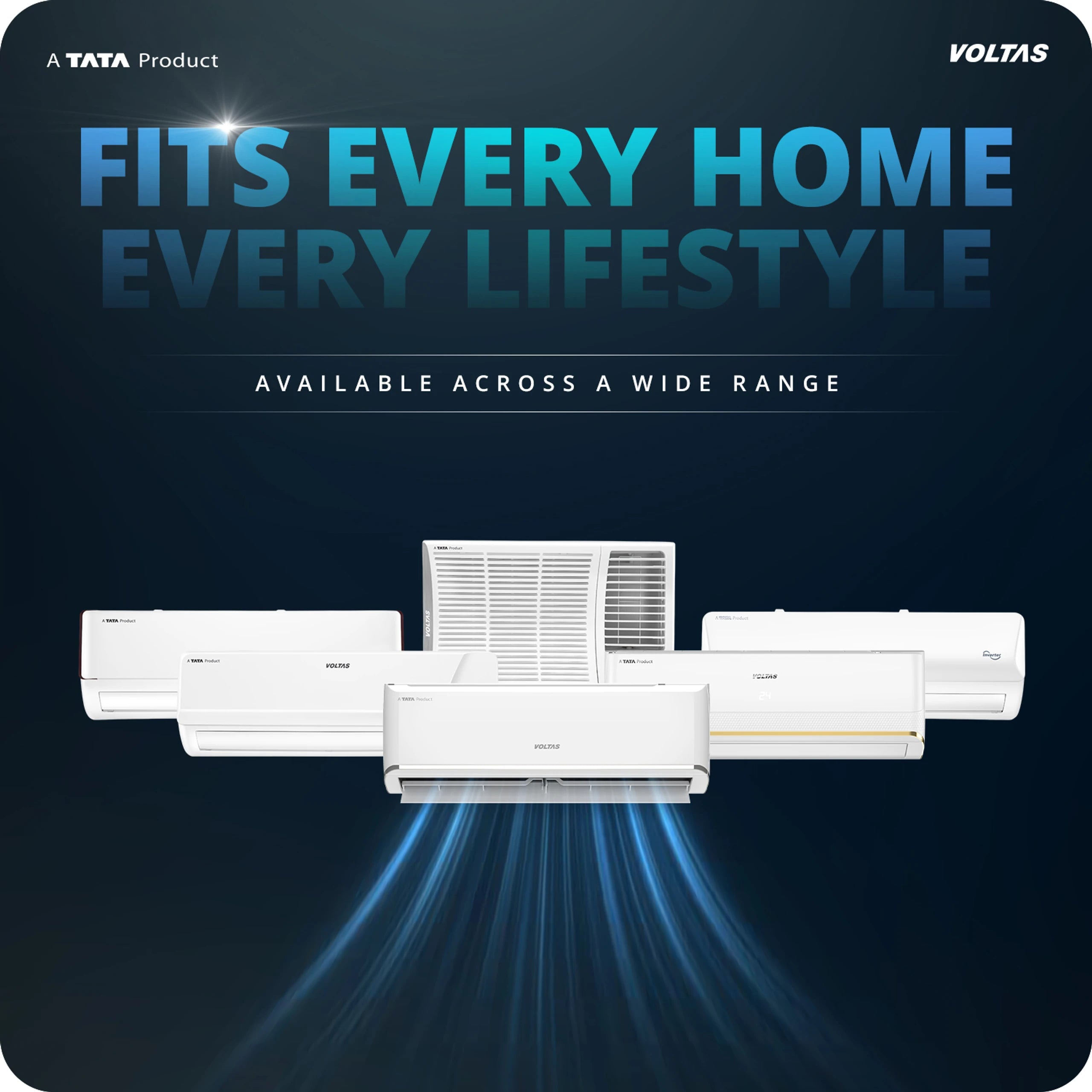 Voltas 1.5 Ton 2 Star Fixed Speed Window AC Vectra Series