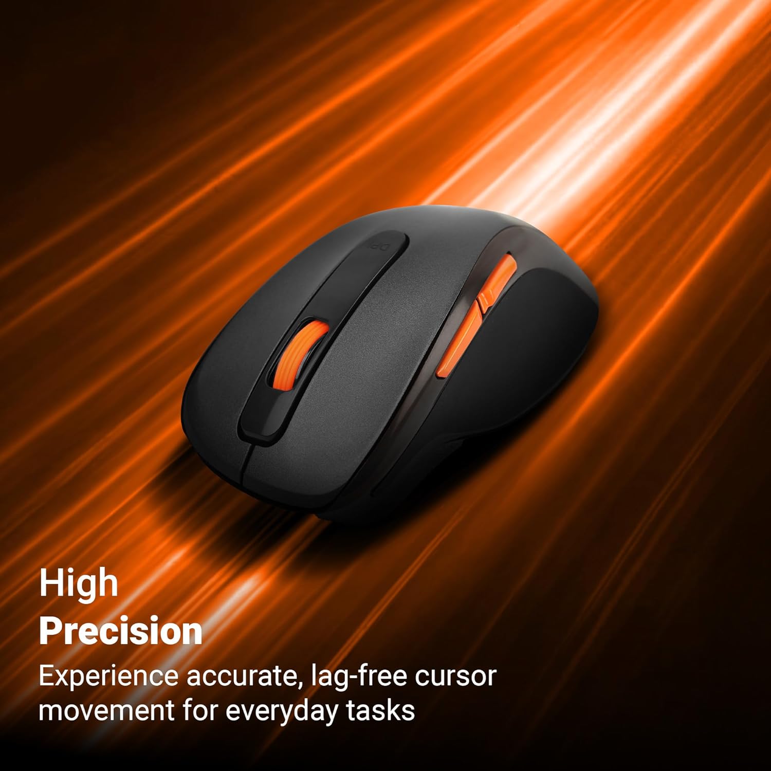 ebronics Zeb-Curve Wireless Optical Mouse with Nano Receiver