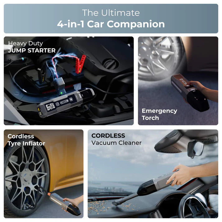 Xech SuperVac — Your All-In-One Car Companion