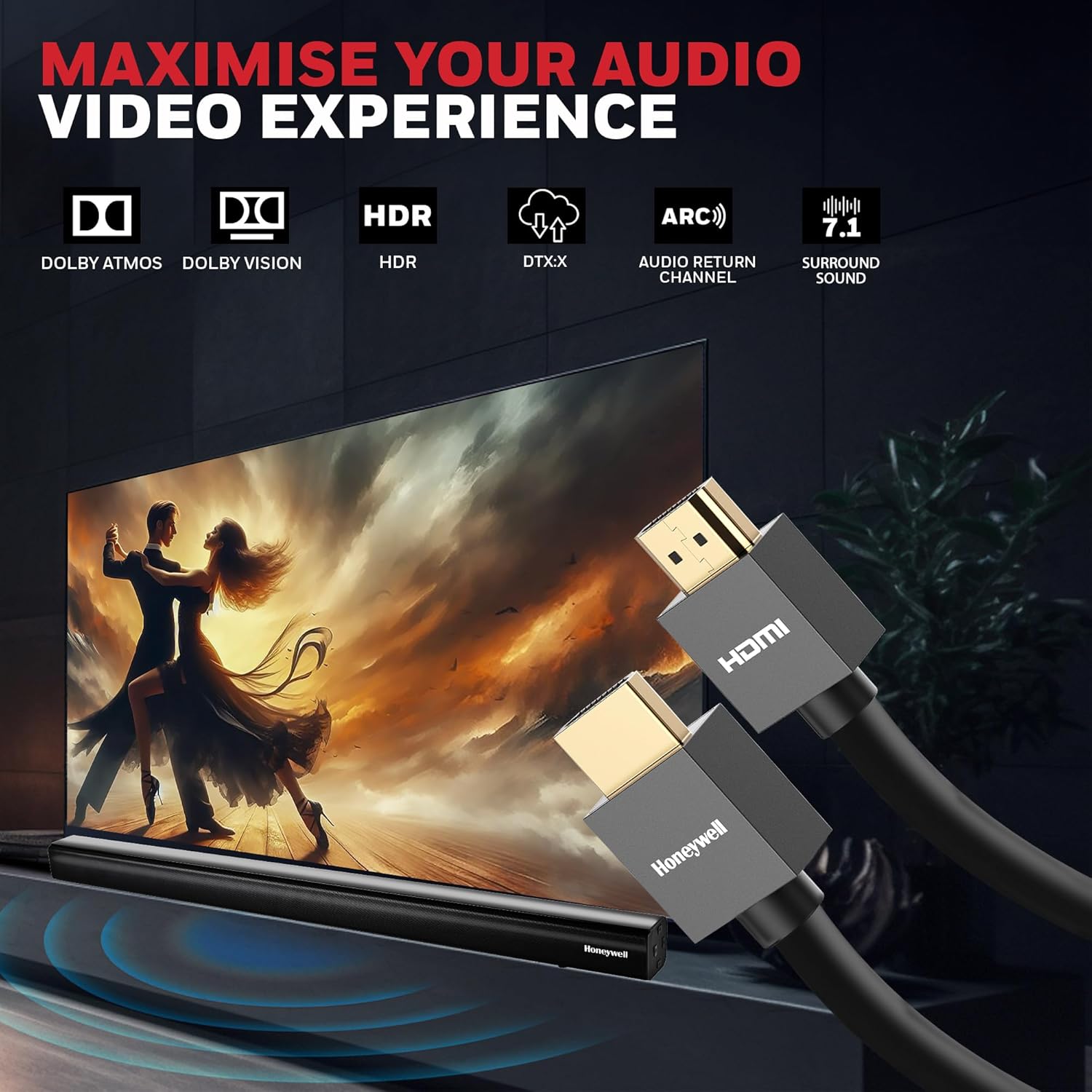 Honeywell HDMI Cable v2.0