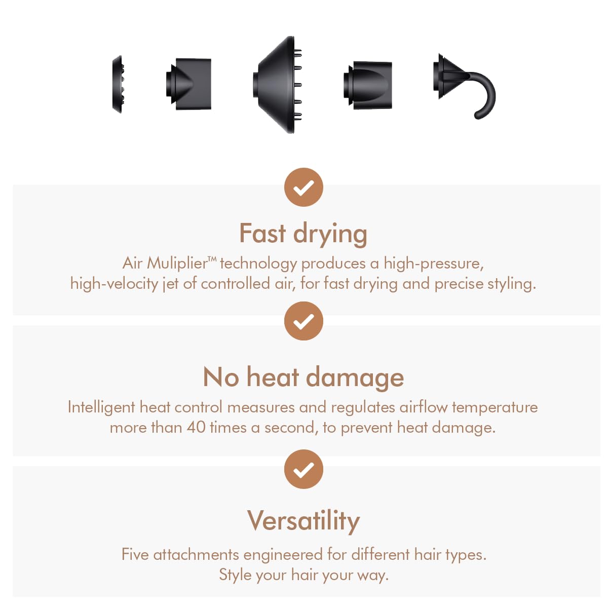 Dyson Supersonic™ hair dryer (Prussian Blue/Rich Copper)