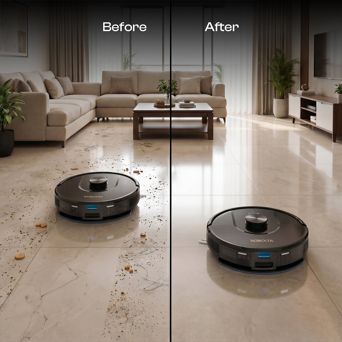 Robolta R2 Pro Robot Vacuum Cleaners