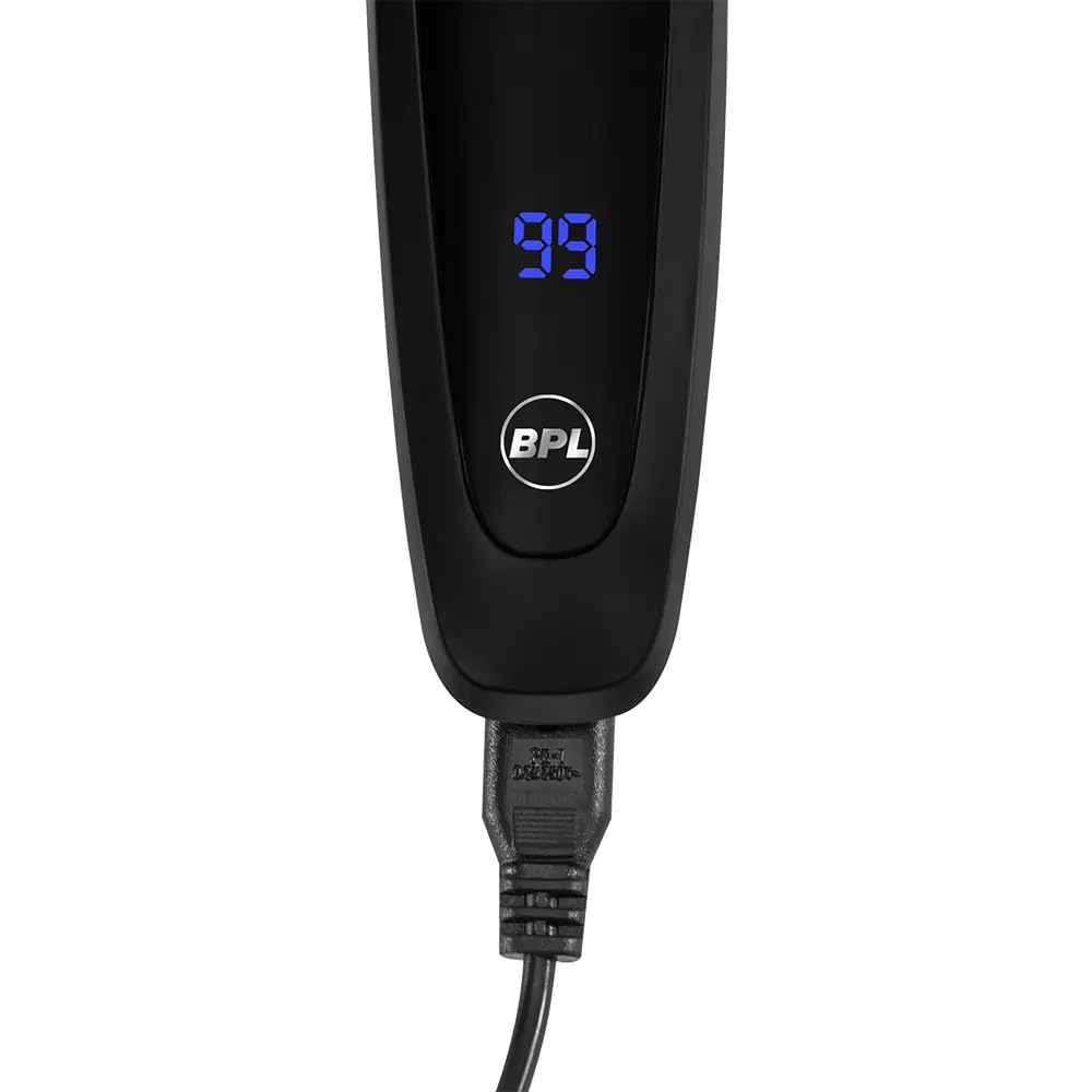 BPL Cordelss Electric Shaver BBS2023R, 3D Pivot & Flex Heads, Rotary Shaver with 3 blades, Fast Charge, Up to 40 Min of Shaving