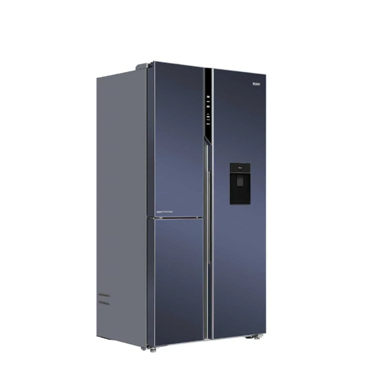 Haier 592L 3 Star 3-Door Side-by-Side Refrigerator - HRT-683WGKU1
