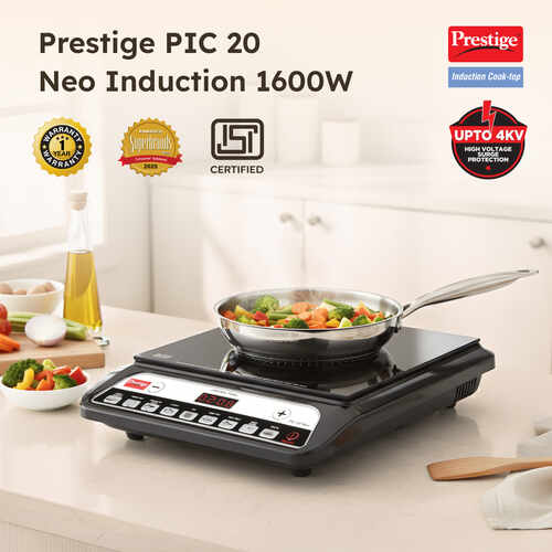 Prestige PIC 20 Neo 1600W Induction Cooktop