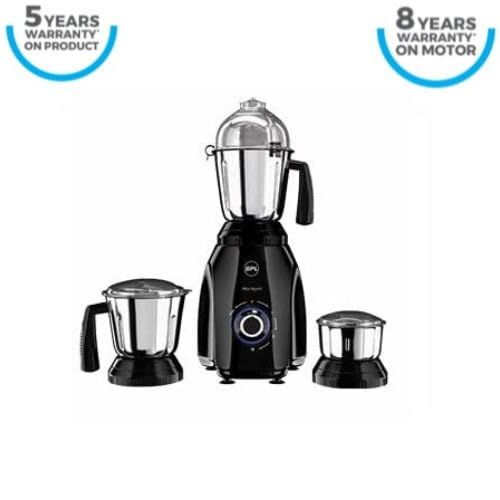 BPL MIX-XPERT Mixer Grinder/Mixie for Kitchen | 750 Watts | 3 MultiPurpose Jars for Juicing | Chutney Making | Dry Grinding | Wet Grinding | Mixing| Blender| Mixer | 5 Year Warranty
