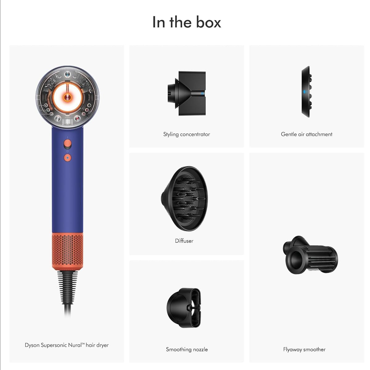 Dyson Supersonic Nural™ (Vinca blue/Topaz)