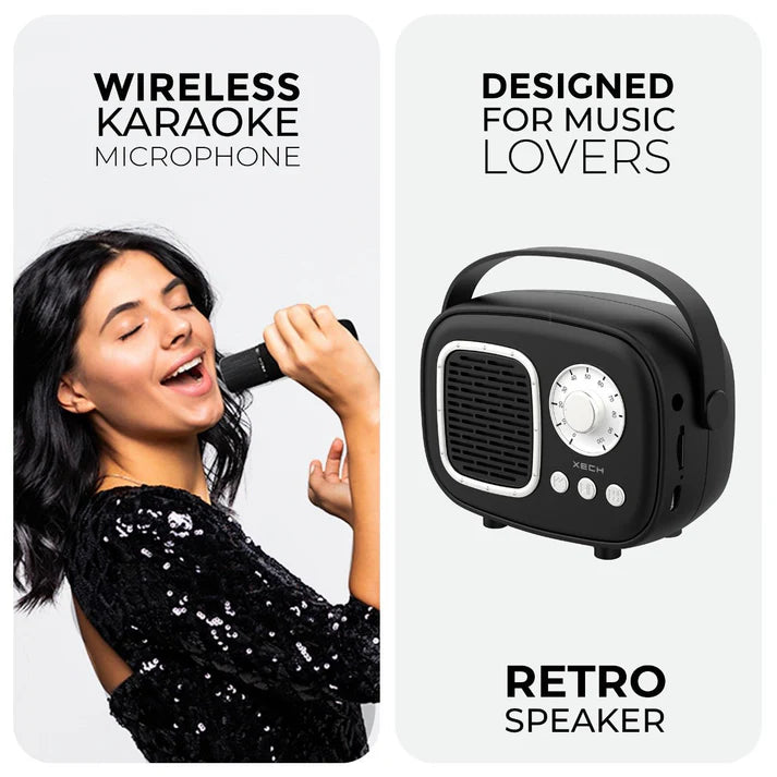 Xech Retro Jam Your Ultimate Karaoke Party Companion