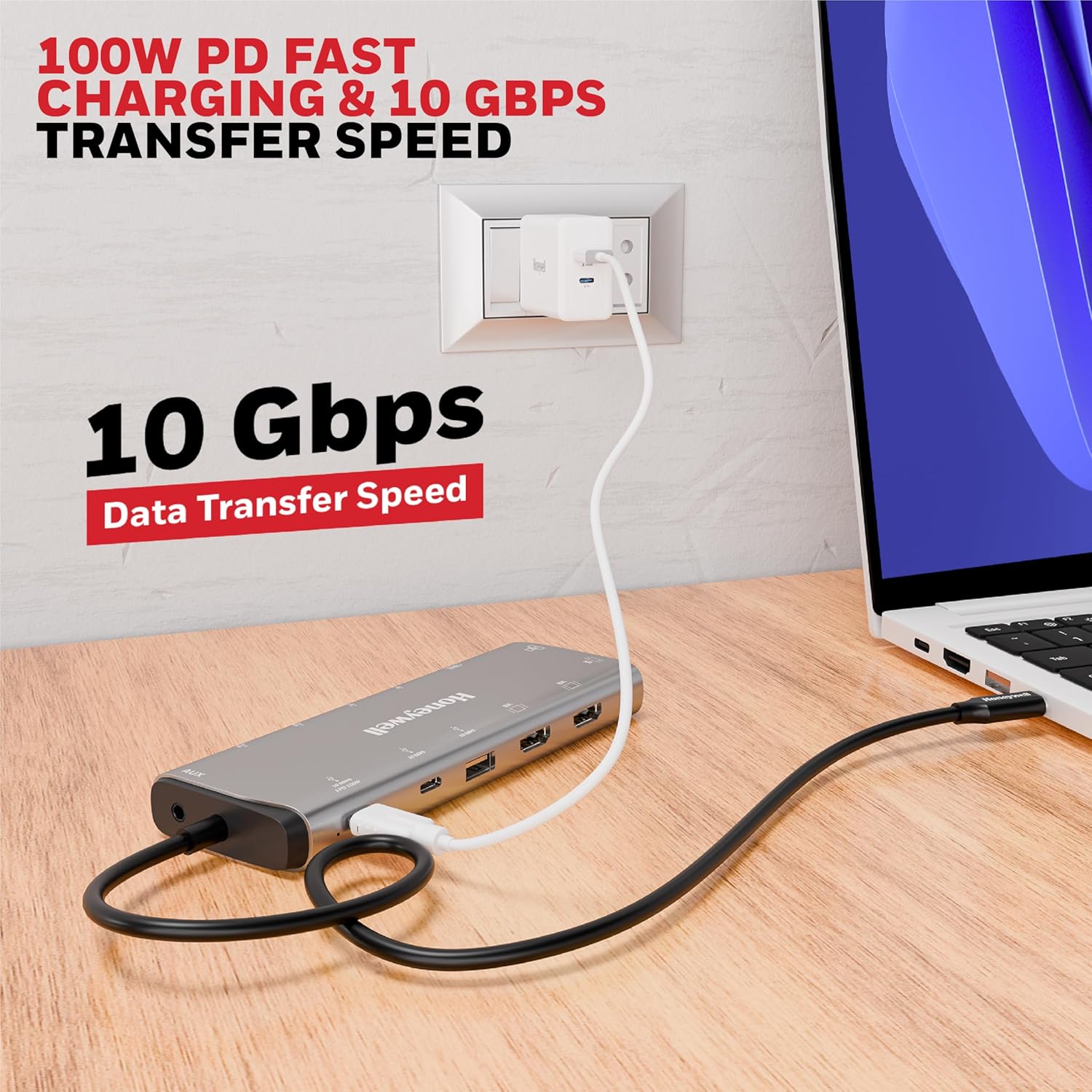 HC000029/LAP/CDK Honeywell 14-in-1 Type C Dock