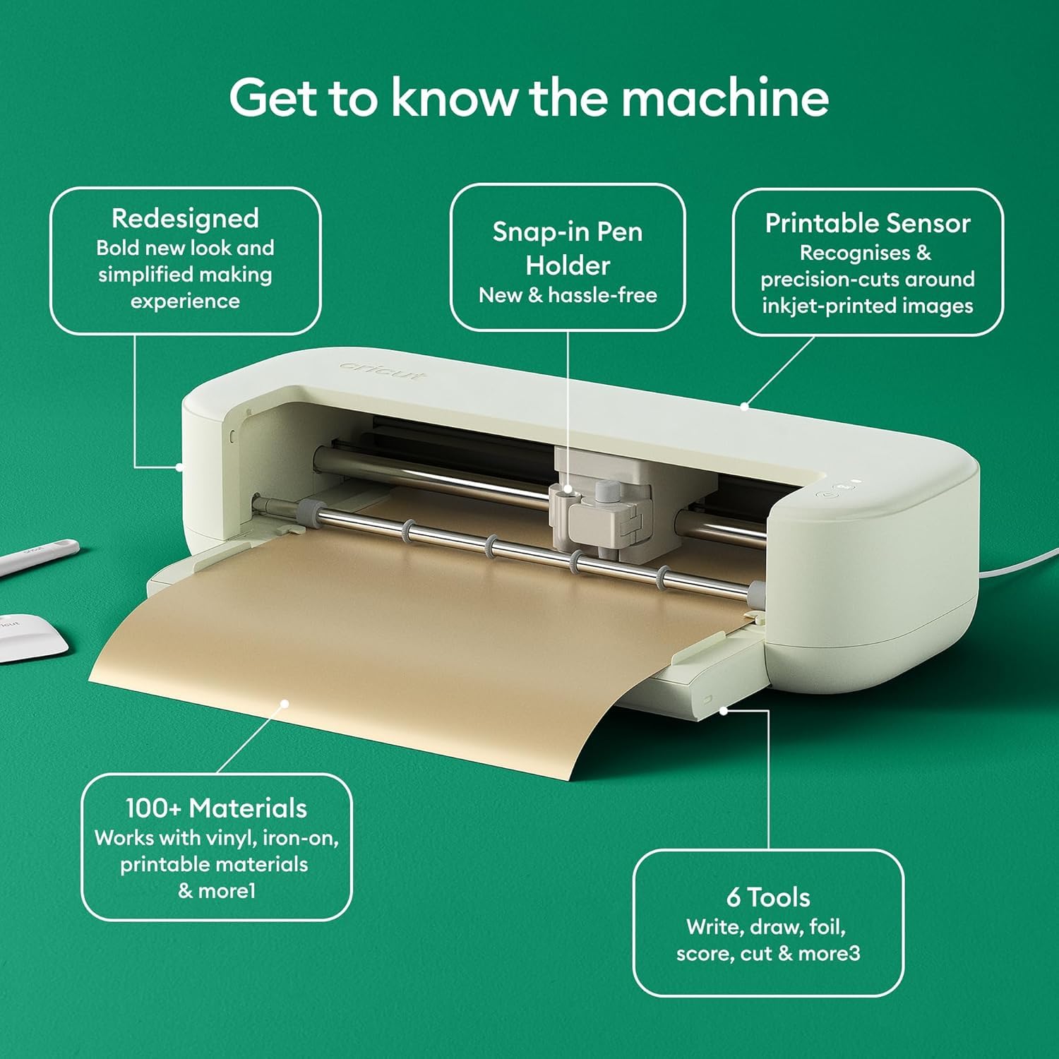Cricut Explore 5 Essential Bundle Smart Cutting Machine