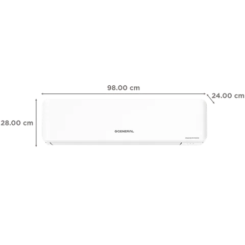 O'General 1.5 Ton 3 Star TROPICAL Inverter Split AC ASGG18CPAB-B ( 1.5 Ton 3 Star )