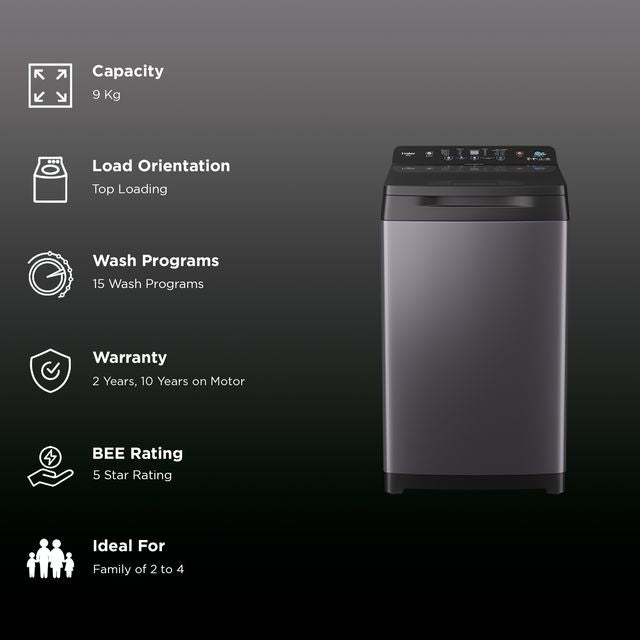 Haier HSW90-688ES8 9 Kg Washing Machine