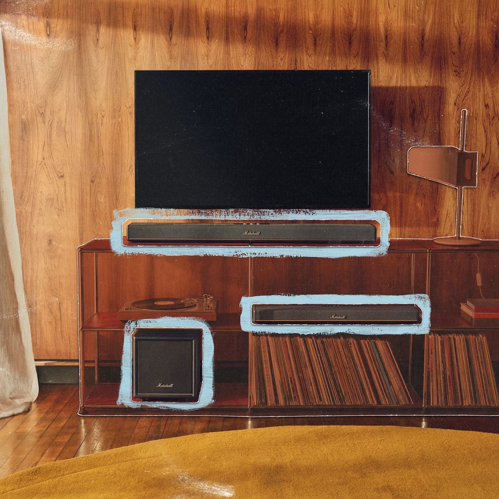 #Color_Black Marshall HESTON SUB 200