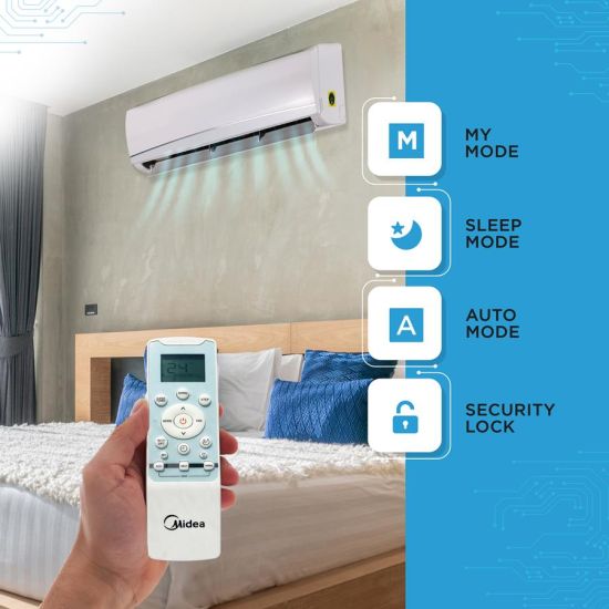 Midea 24K SANTIS NEO ROYAL Wi-Fi INVERTER R32 SPLIT AC_MAI24SR5R34W1 2 Ton