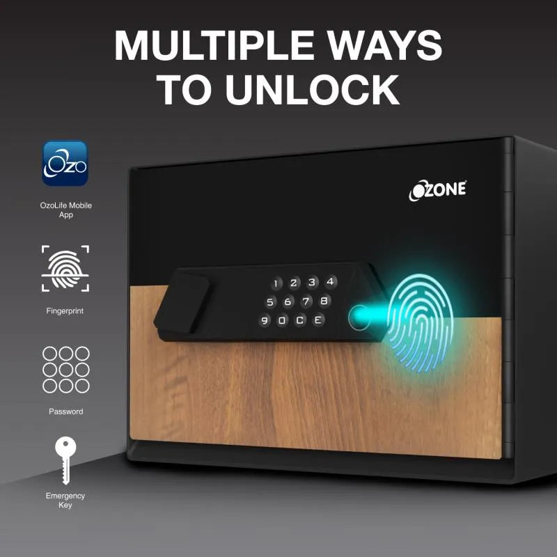 Ozone 16 L Wi-Fi Safe Locker