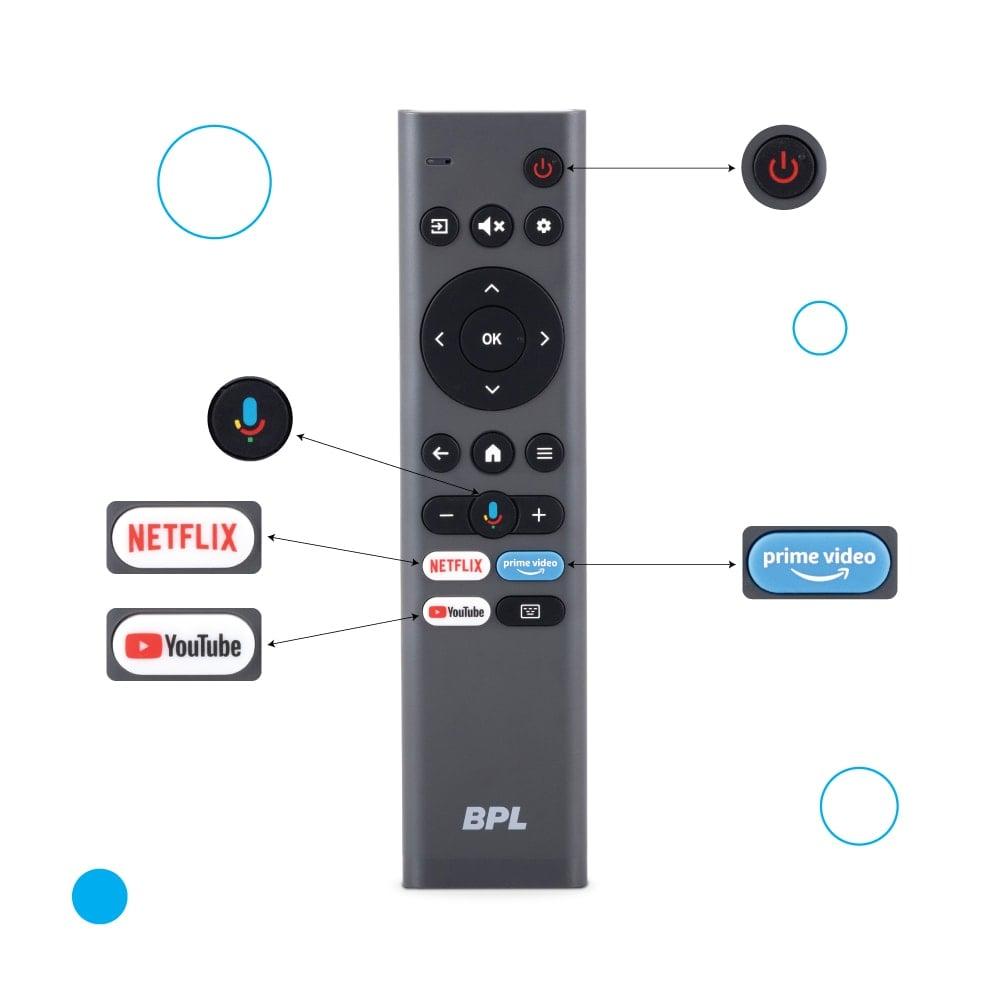 BPL 65 Inch QLED 4K Smart TV