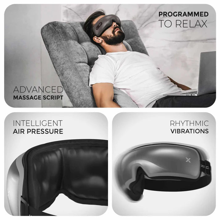 #Color_white EYE massager