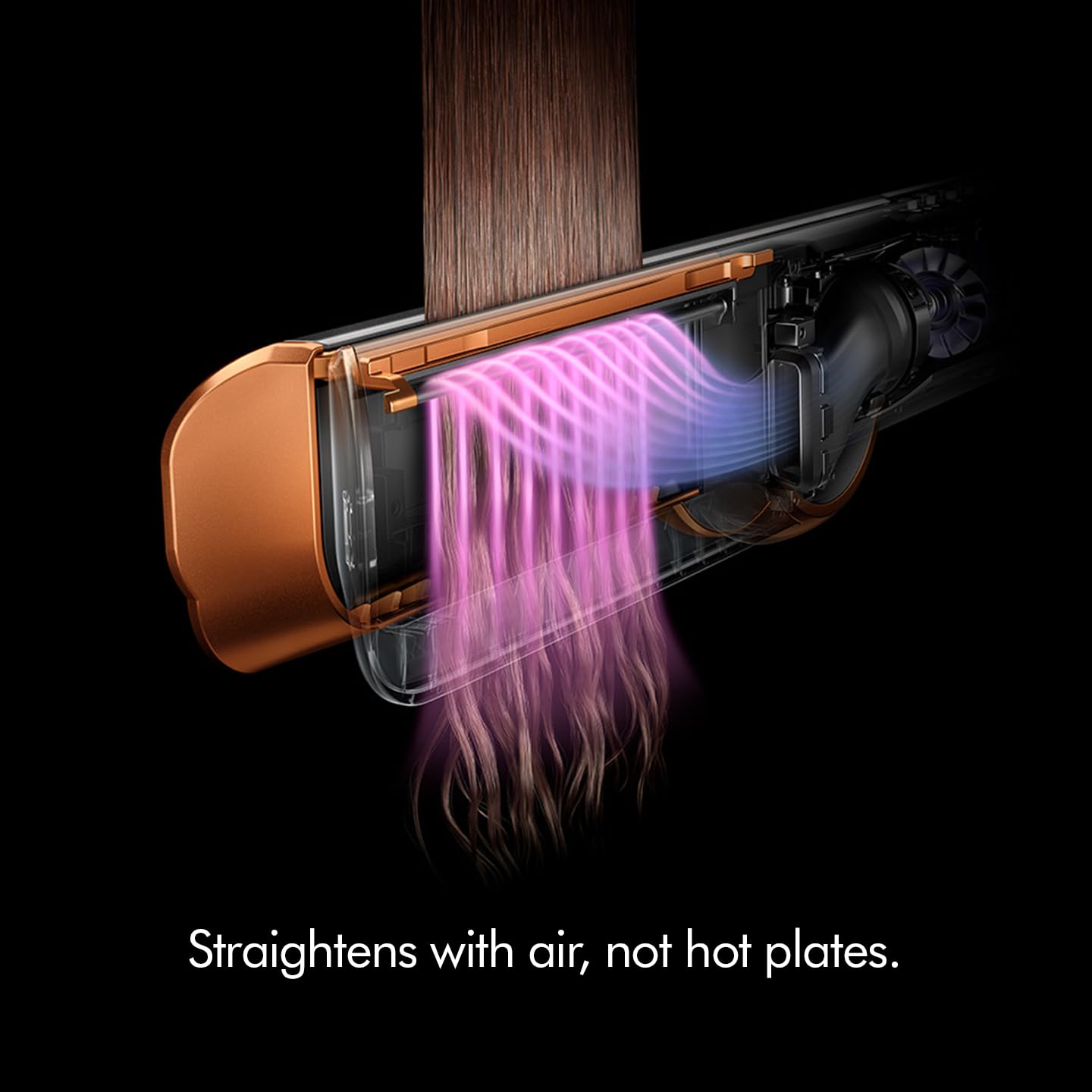 Dyson Airstrait™ straightener (Bright Nickel/Rich Copper)