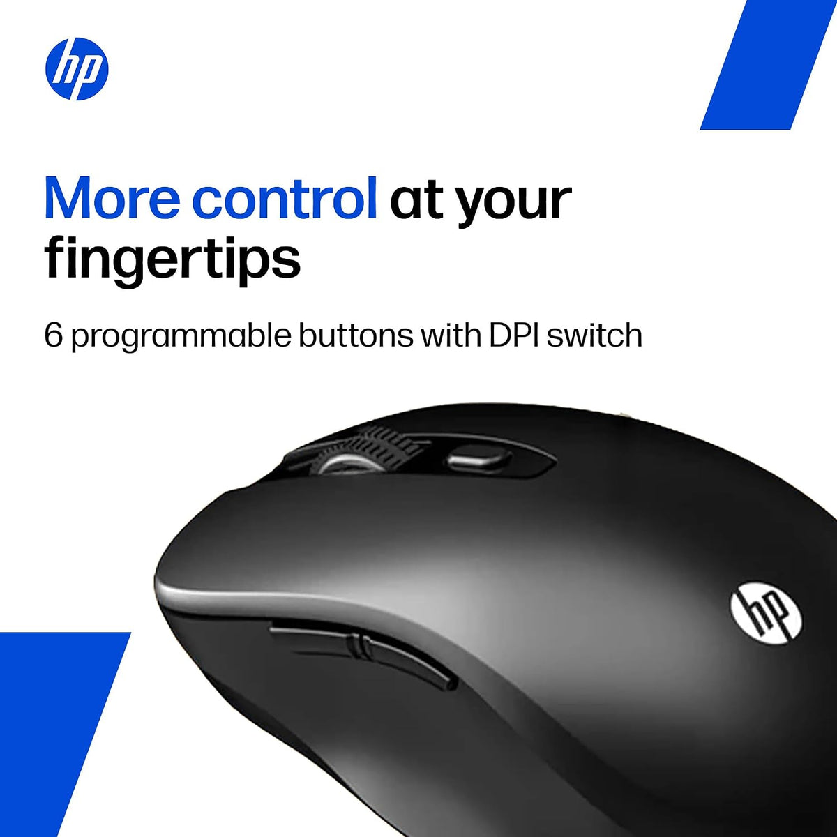 HP M190 Wireless Mouse 2.4 GHz Multi-surface sensor technology HP | DJI collaboration