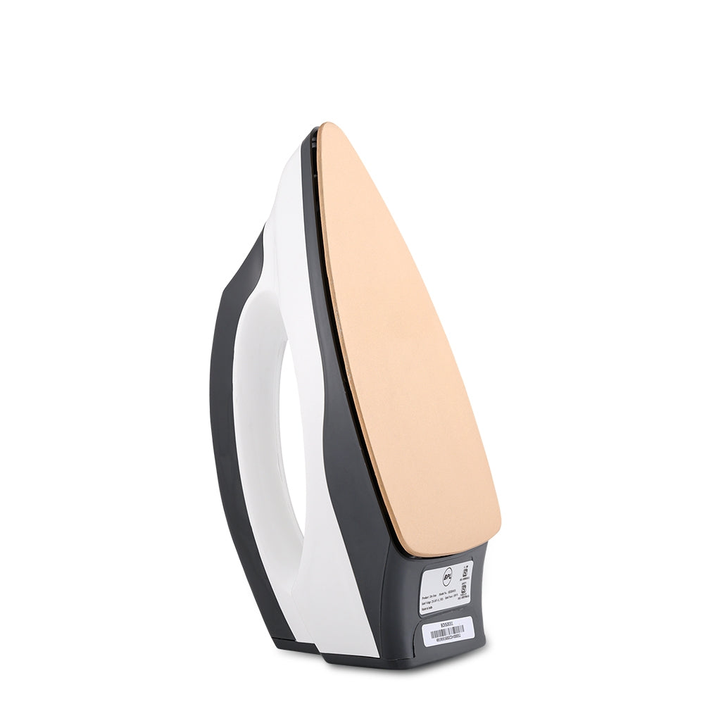 BPL BDIS0031 Dry Iron – 750W, Grey & White, Non-Stick Soleplate
