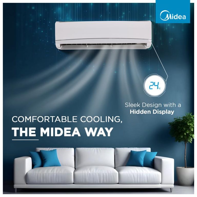 Midea SANTIS NEO DLX 3 Star 2 Ton Split Inverter AC