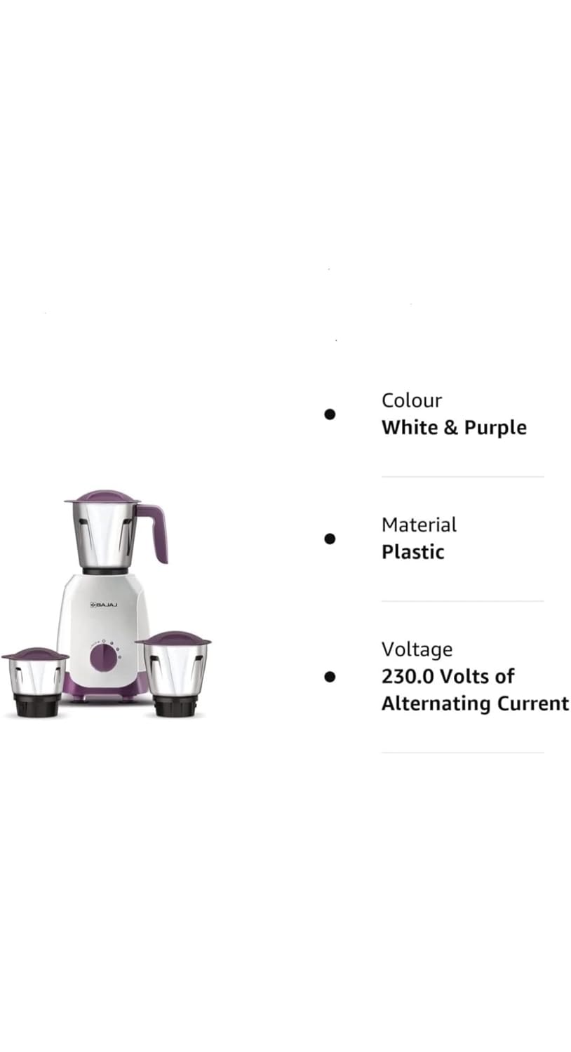 BAJAJ NINJA SERIES CARVE 750W PURPLE